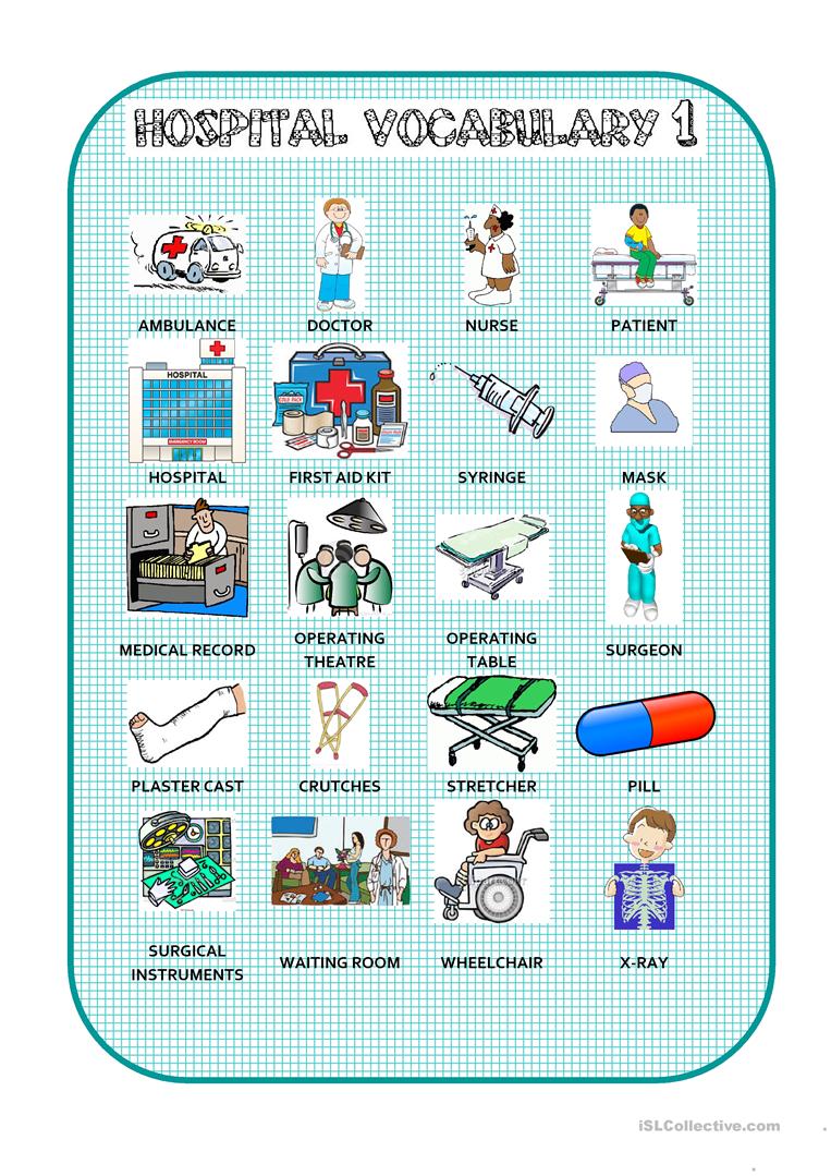 vocabulario salud