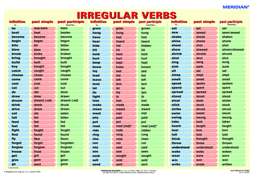 irregularverbs